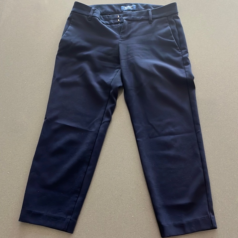 Old Navy Harper Mid-Rise pants in 0 Regular, Navy blue